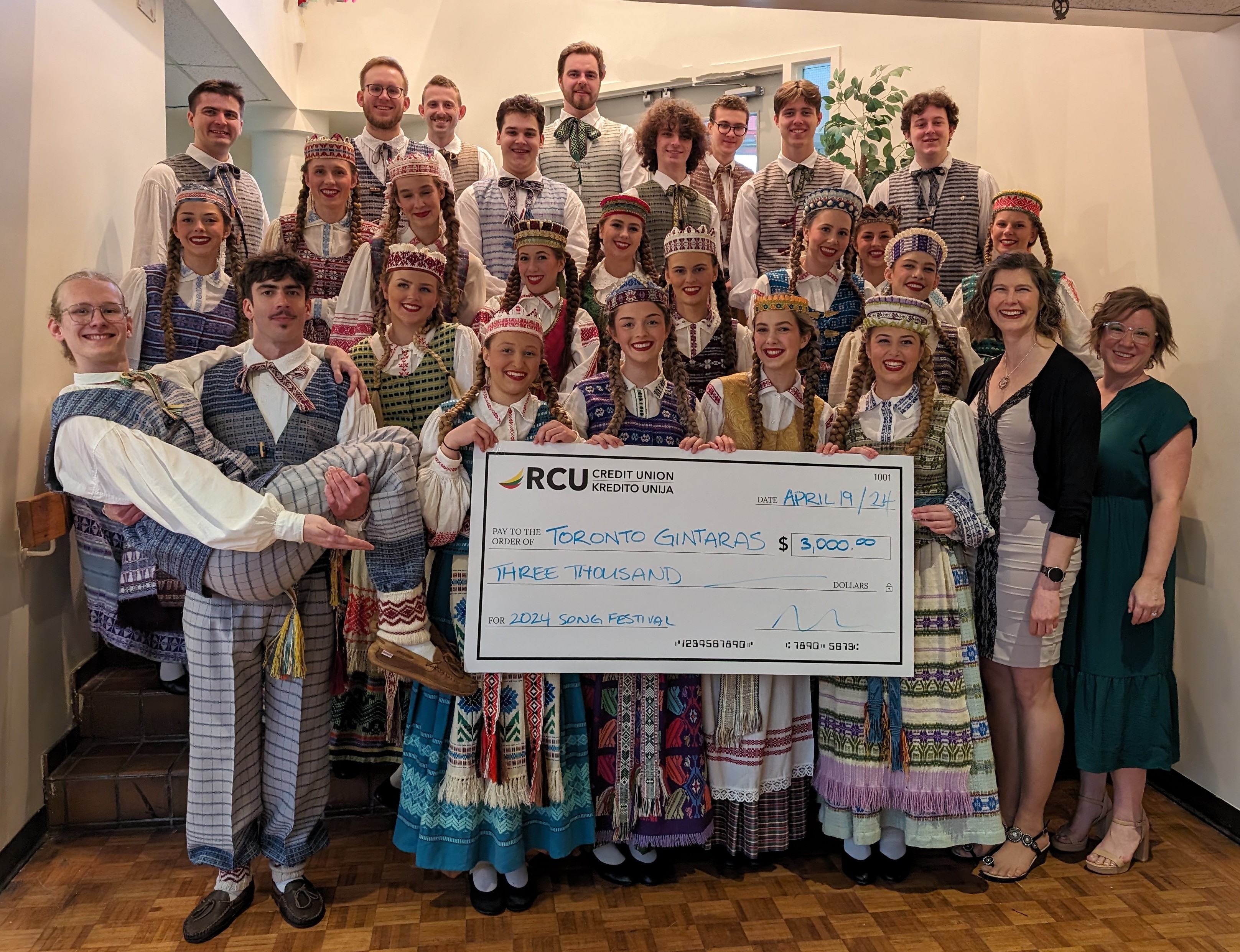 RCU Communiity Donation 2024 Toronto Gintaras